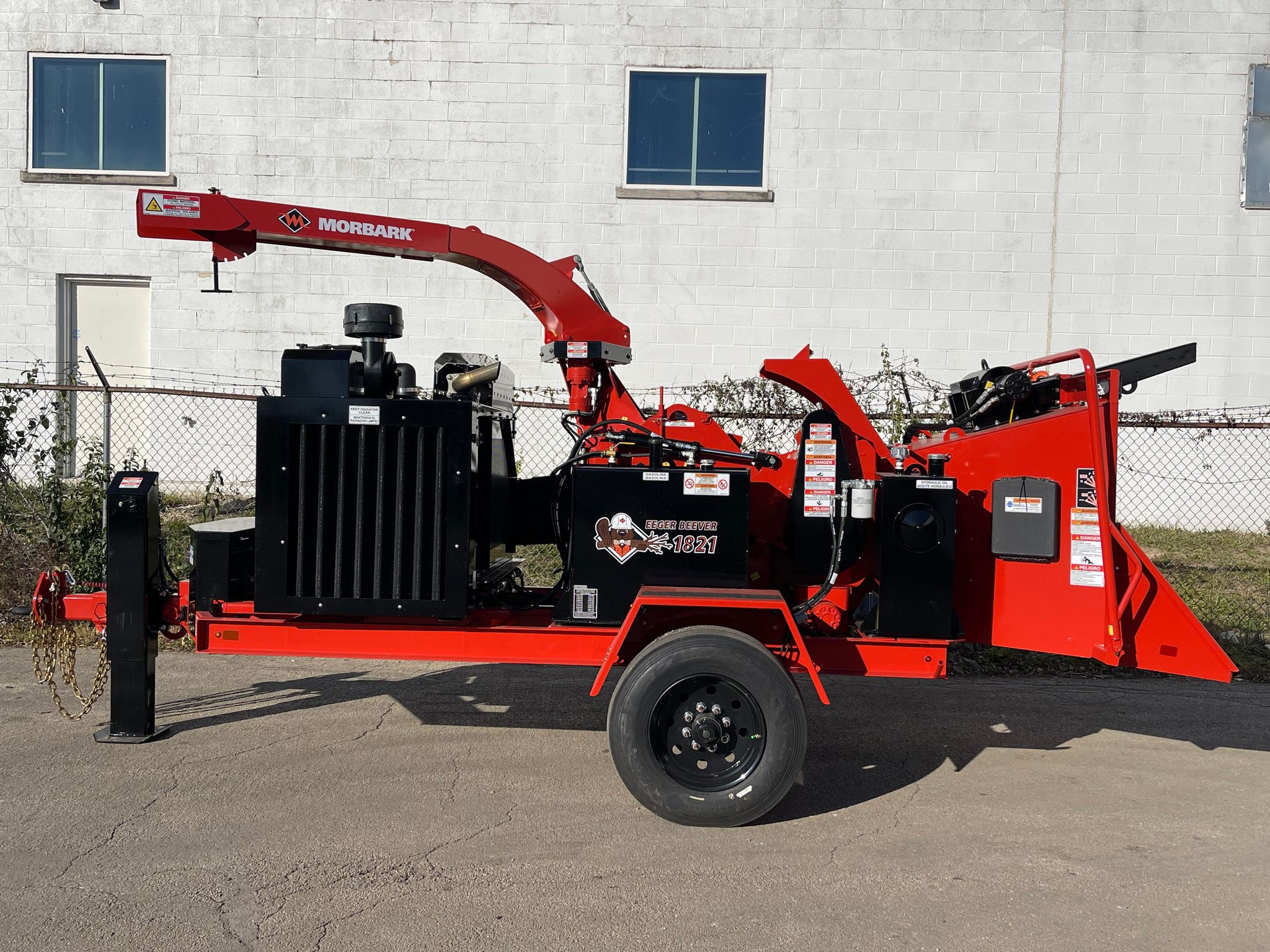 Morbark 1821 / Brush Chipper / New & Demonstrator